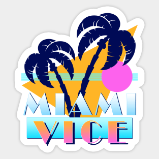 Miami Vice - 90s Design Sticker